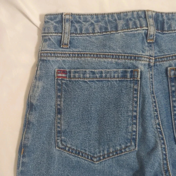 Urban Outfitters BDG Byron Spliced Denim Joggers, Color Blue/Black Size 24 - Picture 13 of 15